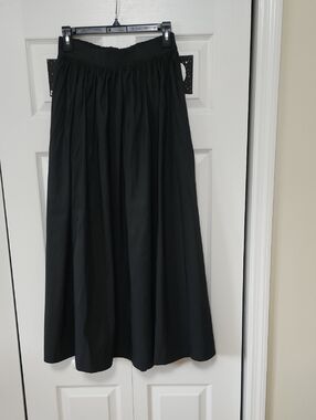 NWOT A New Day Black Maxi Skirt with Elastic Waistband Small